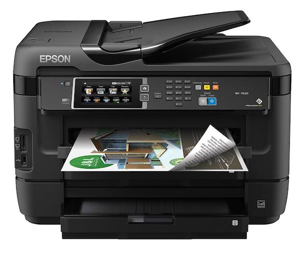 Epson WorkForce WF-7620 printer — compatible cartridges available